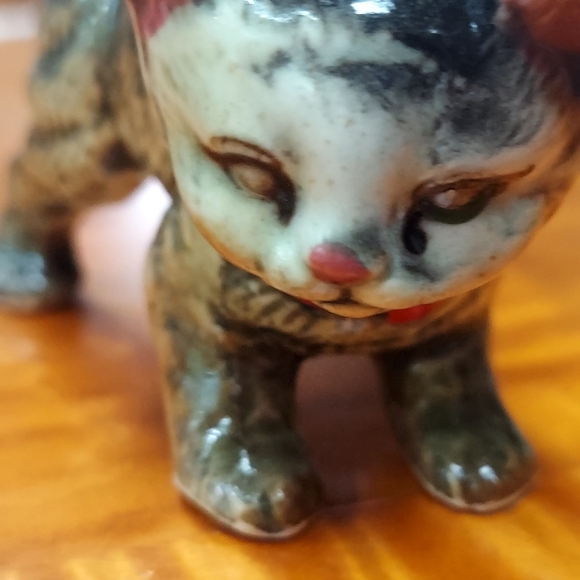 Vintage Porcelain Cat - Picture 8 of 10
